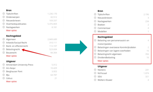Filters Belastingrecht Legal Intelligence